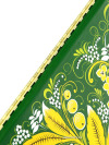 Папка адресная "Хохлома на зеленом фоне" арт. 22010000000