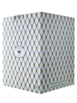 Фарфоровая чайная форма "Тюльпан" рисунок "Французик", Императорский фарфоровый завод