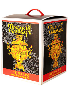 Набор самовар электрический 10 литров с художественной росписью "Кудрина", арт. 131042